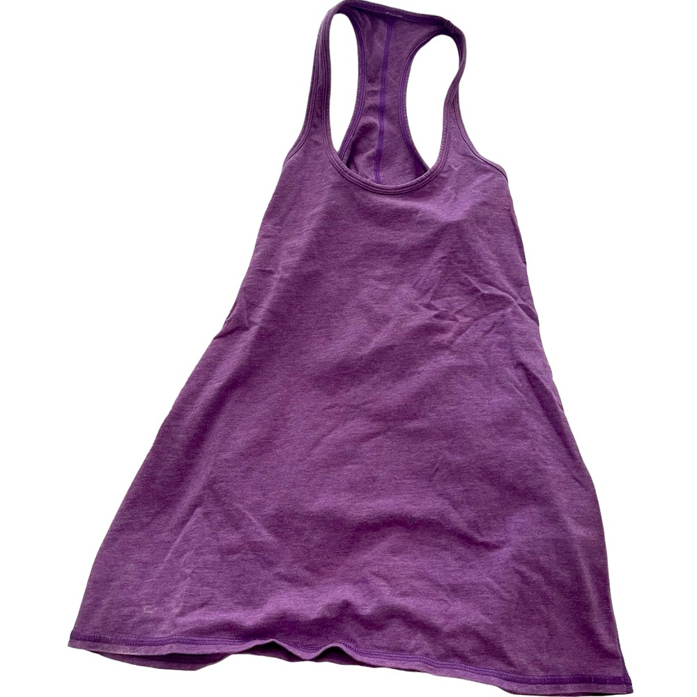 Lululemon Purple Tank Top w/ Scrunched Back